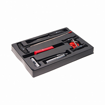 Набор ER-86079 для демонтажа стекол (нож, струна, держатели, шило, съемник пистонов) ЭВРИКА 1/10